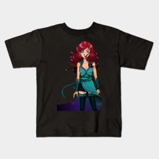 Fantasy Girl without background Kids T-Shirt